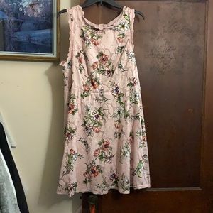 As U Wish Floral Dress